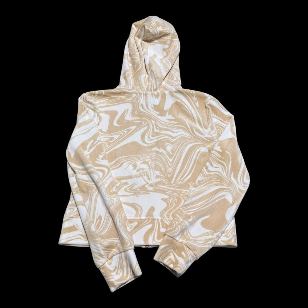 Juicy Couture Beachwood Swirls Full Zip Hoodie Sweatshirt Women's Small - Picture 3 of 5
